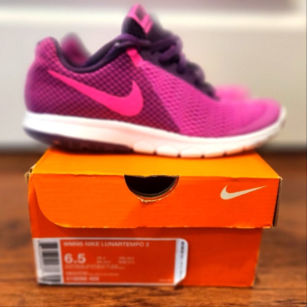 Nike Lunartempo 2 Athletic Running Shoes Size 6